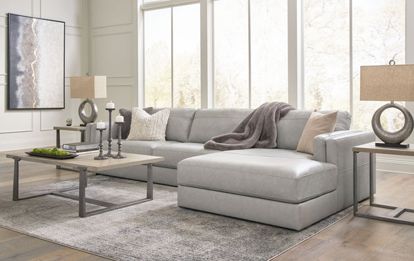 Amiata - Glacier - 2-Piece Sectional With Raf Corner Chaise