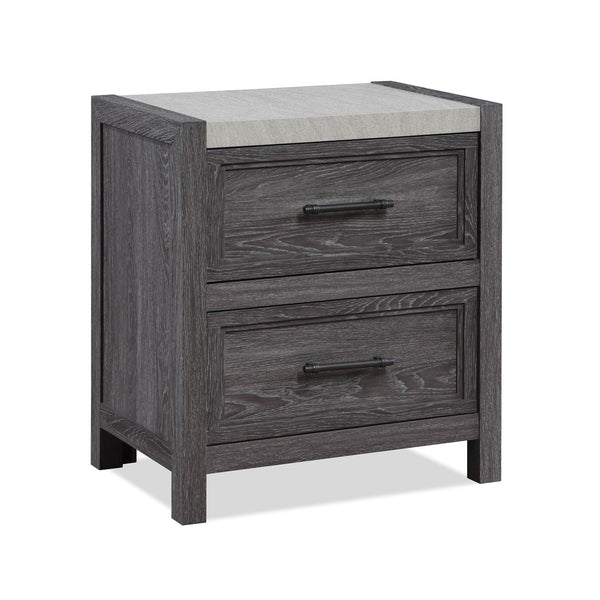 Madsen - Queen 5 Piece Bedroom Set - Gray