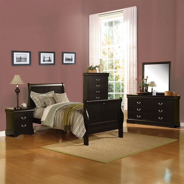  and antique gray finish. Features six drawers that provide ample space to store your clothing