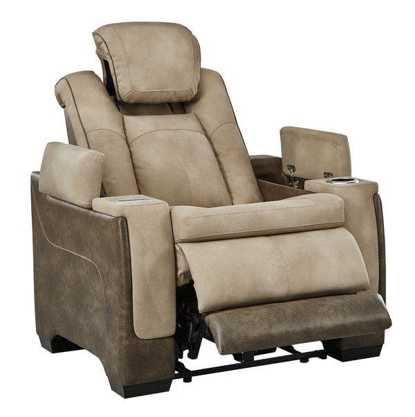 it has the upscale look of leather at a scaled-down faux leather price. Its two-tone upholstery is more durable and water-repellent than regular leather