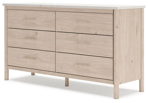 Cadmori - Two-Tone - Six Drawer Dresser