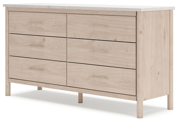 Cadmori - Two-Tone - Six Drawer Dresser