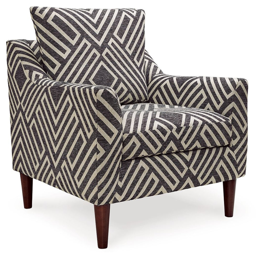 This accent chair makes everyday lounging refreshingly low-maintenance. Handle spills with ease thanks to washable performance fabric. This chair delivers form and function all in one, keeping messes manageable so you donâ€™t have to.<br><br><b>Additional