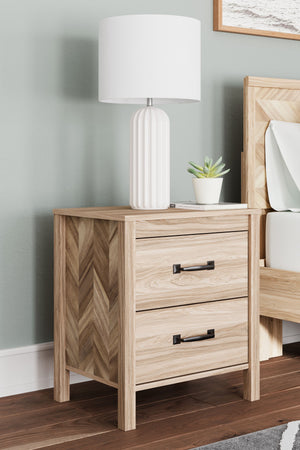  this nightstand introduces a touch of mid-century modern style that-'s sure to elevate your space. Catering to your busy lifestyle