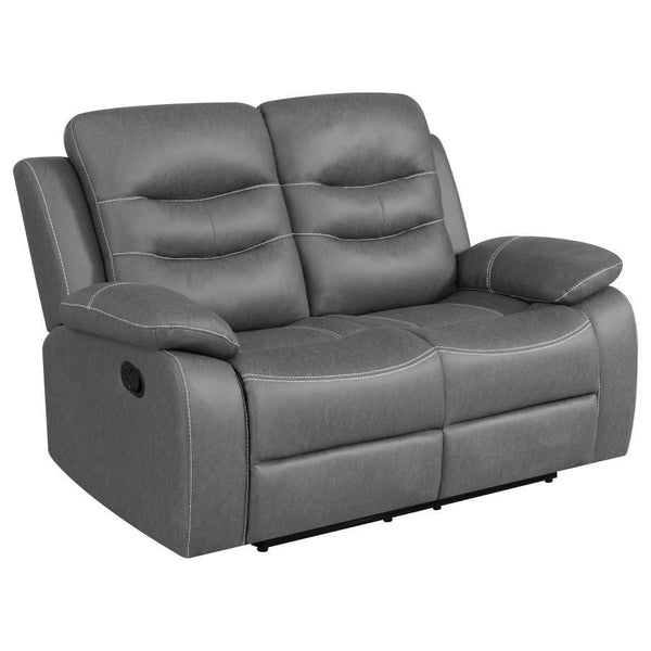 Ultra-cozy in both style and seating experience, the motion loveseat is ideal for a small gathering or solo relaxation. Pillowy polyester fiber padding in all the right places supports seating comfort and offers a design boost through tufting and layering