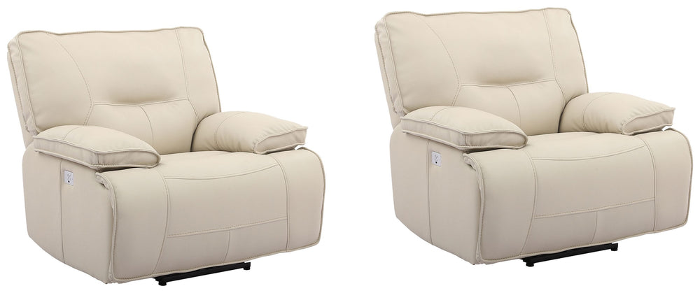 Take a seat and recline in seconds in this smooth and stylish Power Recliner. More than just beautiful, this innovative chair takes comfort to new heights with just the touch of a button. Offering effortless relaxation, it-'s sure to become your favorite 