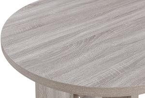 Amara - 5 Piece Round Dining Set Drift Wood - Drift Wood