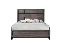 Akerson-Queen Bed-Gray<h4><b>Akerson - Queen Headboard, Footboard - Gray</b></h4> <table width="100%"><colgroup><col style="width: 30%"> <col style="width: 70%"> </colgroup> <tbody> <tr> <td>Dimensions</td> <td> 63.38"L x 86.38"D x 56.50"H</td> </tr> <tr>