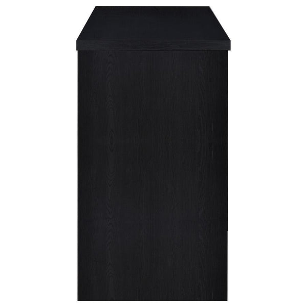 Topanga - Engineered Wood Freestanding Home Bar - Black