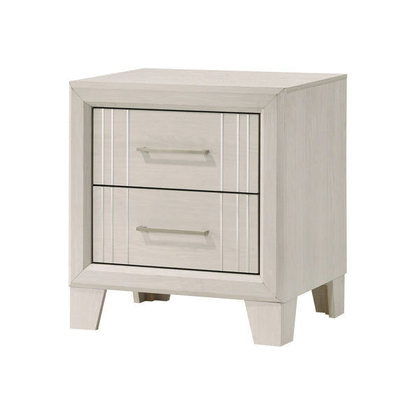 Charlie - King 5 Piece Bedroom Set - White