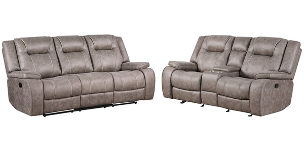 Plush, stuffed, and easy, the Blake Manual Dual-Reclining Sofa, Loveseat, and Recliner will feel at home in most any living space. Easy to clean (just wipe the high-performance fabric with a soft cloth!) and easy to operate (simply pull the latch to utili