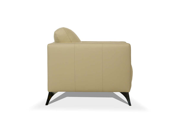 Malaga - Chair - Cream Leather