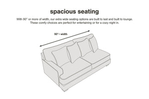 Karinne - Smoke - Sofa