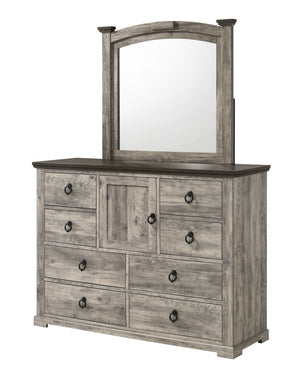 Ella-Mae - Queen 5 Piece Bedroom Set - Gray