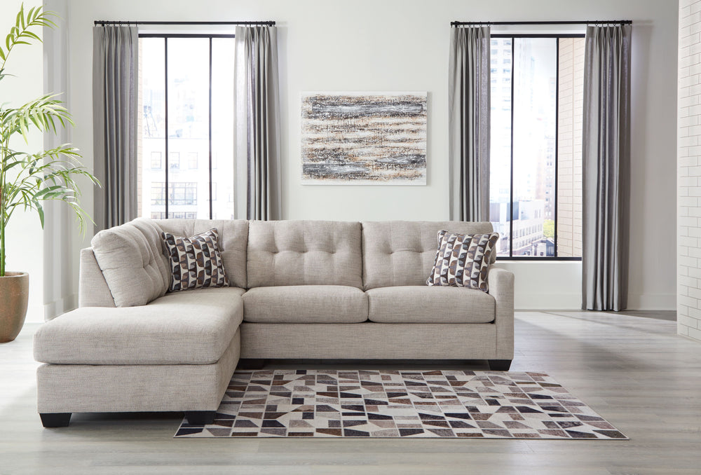 Reliable comfort, reimagined. Suitable for a variety of spaces, this sectional with chaise invites you to say hello to approachable, everyday style. It expertly balances classic details, like a tufted back, with a contemporary structure. Satisfyingly soft