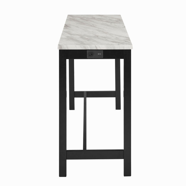 Celeste - 4 Piece Dining Set (Theater Bar Table & 3 Stools) - Black