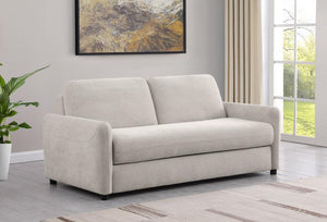 Rylie - Upholstered Sofa Sleeper With Queen Mattress - Beige