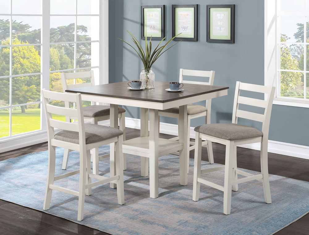 Tahoe 5-Pk CTR HT Table Chalk Gray