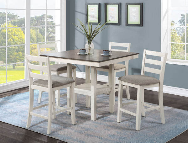 Tahoe 5-Pk CTR HT Table Chalk Gray