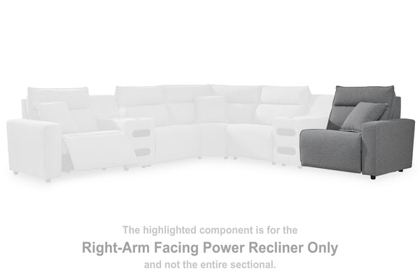  washable fabric. Pairs with other items in the series to make a modular sectional.<br><br><b>Additional Dimensions</b><br><ul><li>Arm height: 26-"</li><li>Seat depth: 23