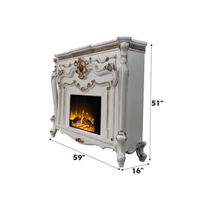 Picardy - Fireplace - Antique Pearl Finish