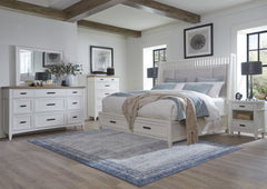 With a nod to early craftsman design and todayâ€™s popular farmhouse aesthetic, Americana Modern Bedroom is the essence of timeless authenticity. Adding easygoing beauty to bedrooms of any size, these fresh designs combine function and versatility with cl