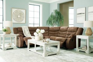 Partymate - Brindle - 2-Piece Reclining Sectional