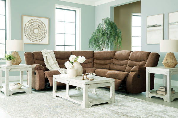 Partymate - Brindle - 2-Piece Reclining Sectional