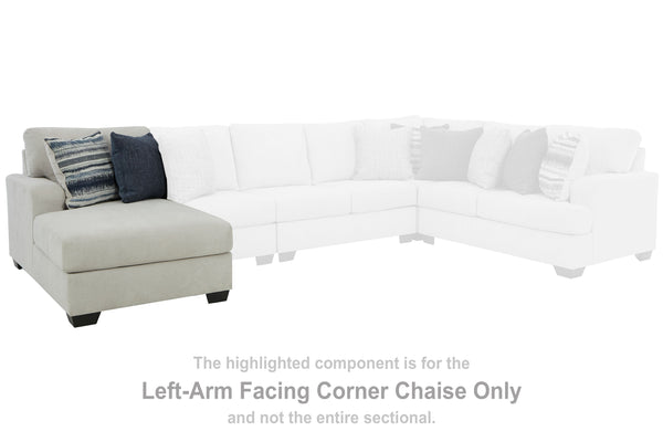Lowder - Stone - LAF Corner Chaise