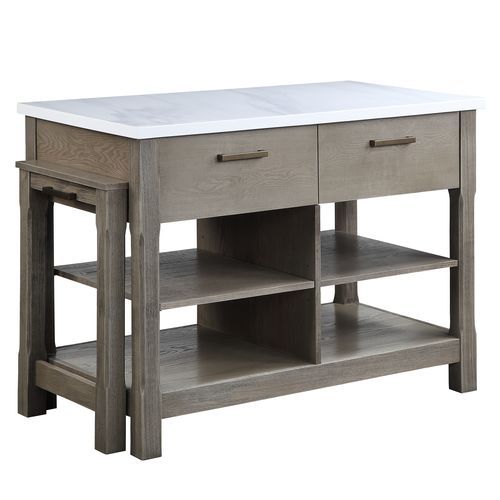 Feivel - Counter Height Table - Brown