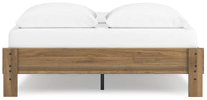 Deanlow - Honey - Queen Platform Bed