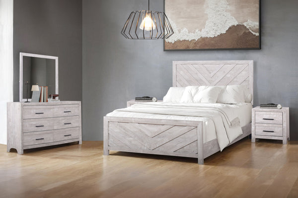  a comprehensive ensemble featuring a stylish bed