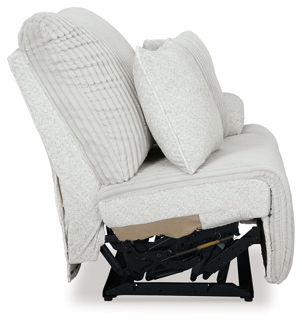 Top Tier - Alloy - Raf Zero Wall Power Recliner