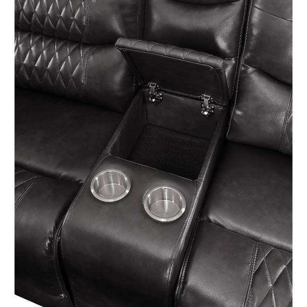 Braylon - Sofa - Magnetite PU