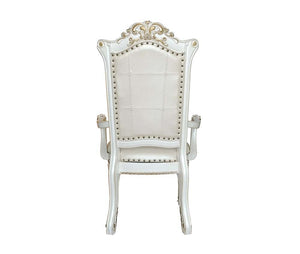  and leaf molding accents to create an old-world charm. The antique p