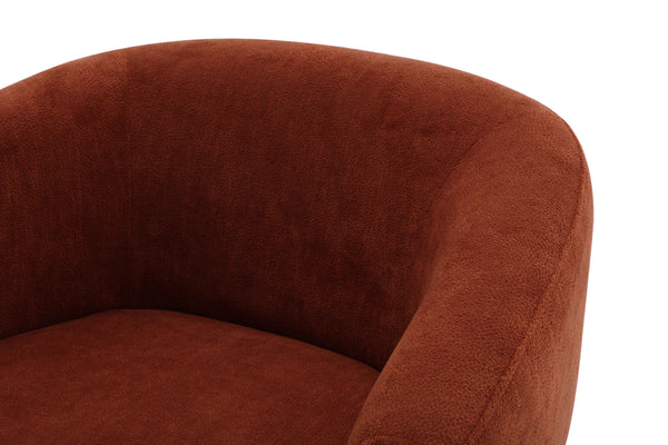 Finley - Swivel Accent Chair (Set of 2) - Island Rust