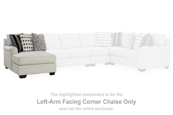 Huntsworth - Dove Gray - Laf Corner Chaise