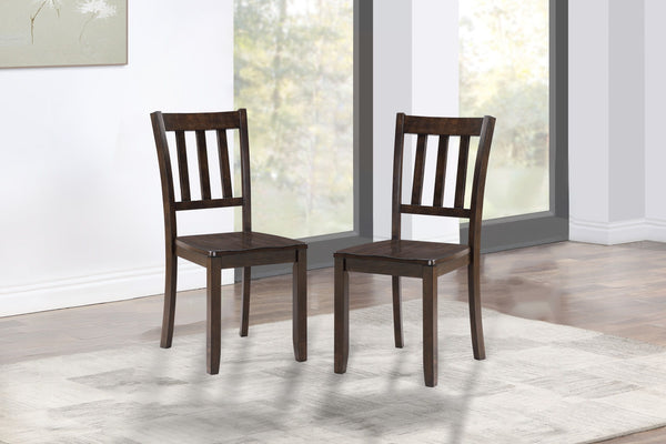 Stellan - Dining Chair (Set of 2) - Black Cherry