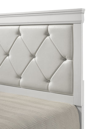 Amalia - Full 5 Piece Bedroom Set - White