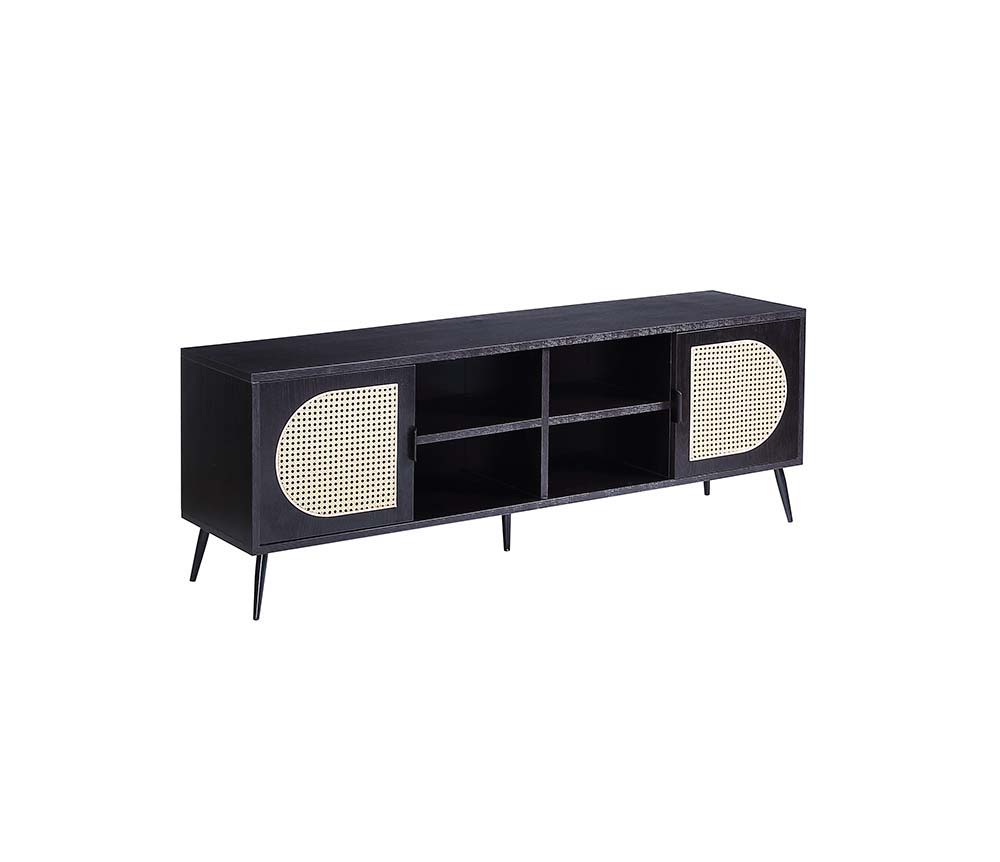 Colson - TV Stand - Black - 60-"