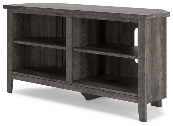  itâ€™s well equipped with shelving and cutouts for wire management.
