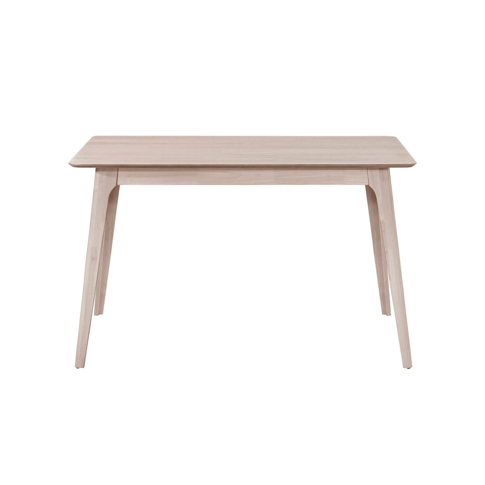The Oscar Mid-Century Modern Wood Counter Height Dining Table combines style and functionality, making it a perfect addition to your dining area. Crafted from solid Rubberwood and Ash Veneers, this counter height table is designed for durability and long-