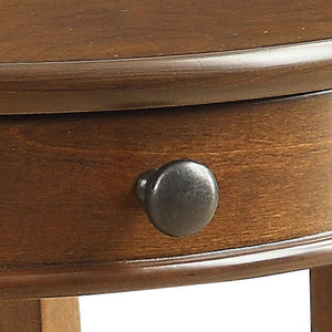 Alysa - End Table - Walnut