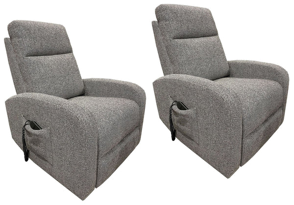This lift recliner is the ultimate in comfort and convenience. The power reclining footrest makes it easy to rest and put your feet up at the touch of a button, so you can relax in complete comfort. The high-tech motor delivers ultra-smooth, power reclini