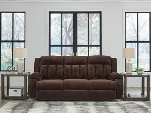  plus a richly relaxed sense of style. Its chocolate-hued velvet upholstery is ultra soft