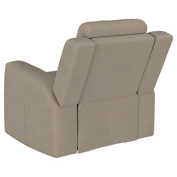 Brentwood - Upholstered Recliner Chair - Taupe