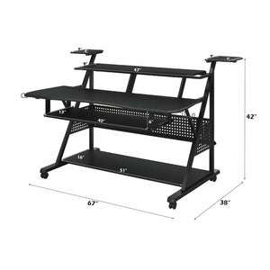 Willow - Music Desk - Black Finish