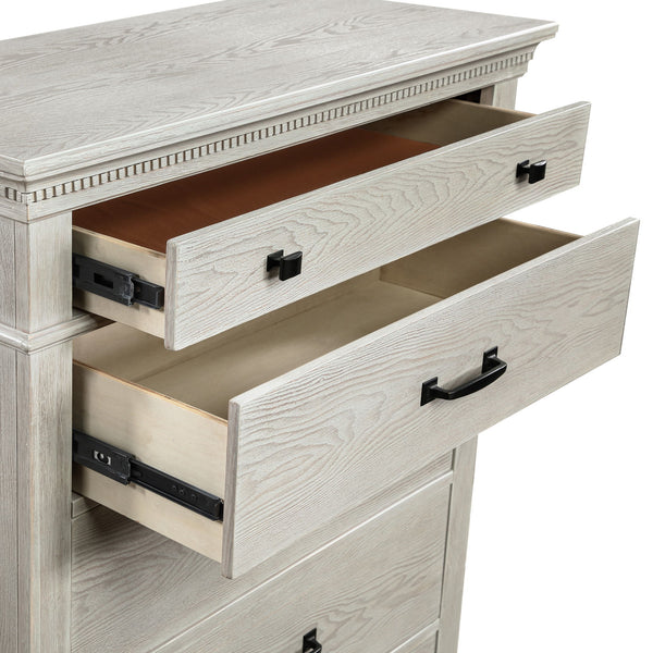  ensuring a strong and stable piece. Its transitional style blends clean