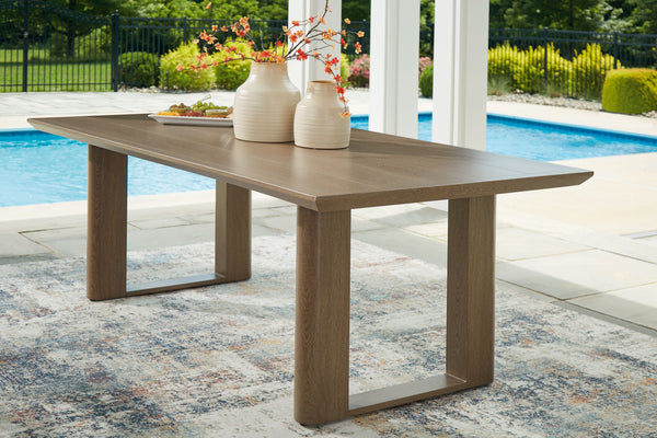  this rectangular table is sure to serve you and your besties well