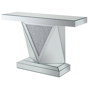  the console offers a sophisticated look that refl